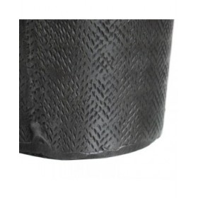 Vaso Grigio Metallo 15 x 15 x 31 cm
