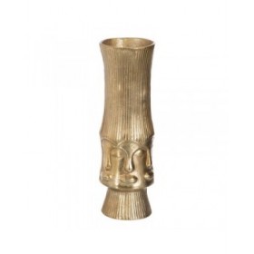 Vaso Dorato Metallo 15 x 15 x 46 cm