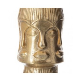 Vaso Dorato Metallo 15 x 15 x 46 cm