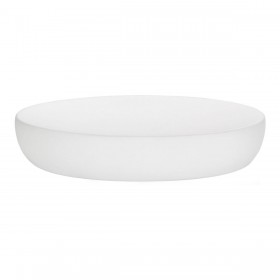 Portasapone Andrea House Mat Bianco Poliresina (13,5 x 9 x 2,5 cm)
