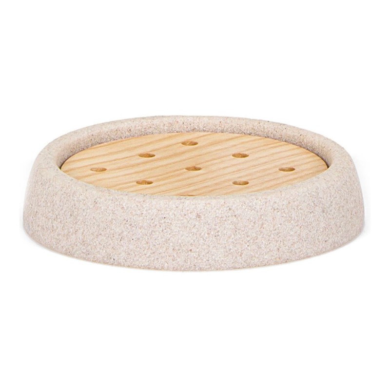 Portasapone Andrea House Cenere Arenaria (Ø 10,5 x 2 cm)