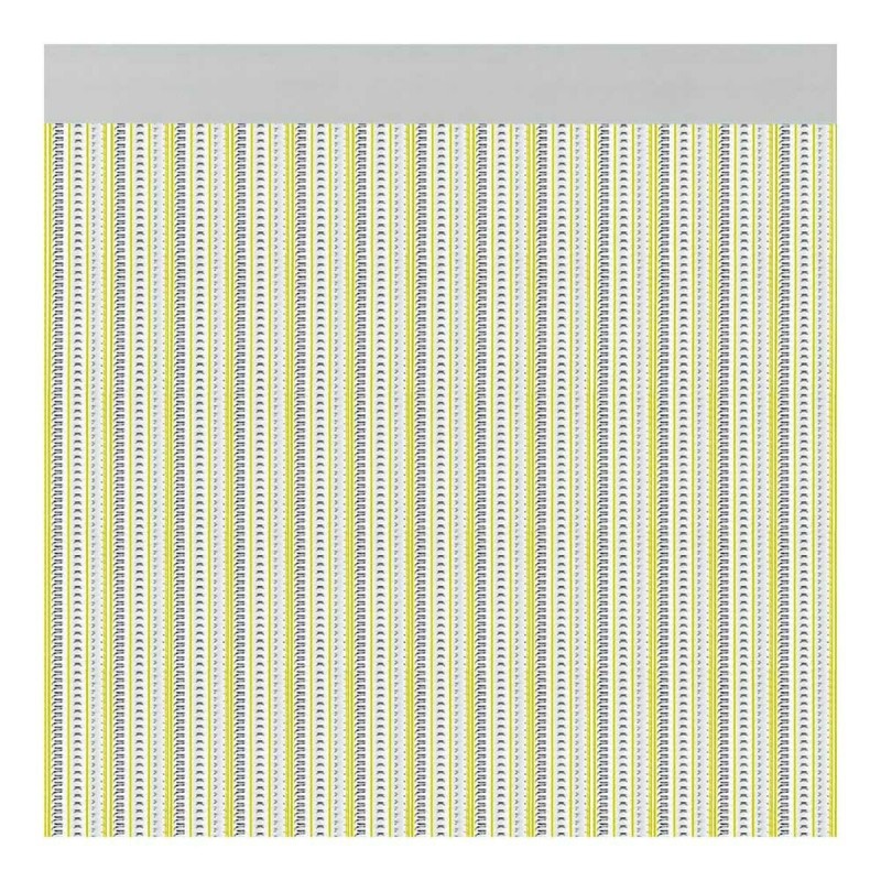 Tenda Acudam Brescia Porte Giallo Esterno PVC Alluminio 90 x 210 cm