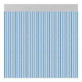 Tenda Acudam Brescia Porte Azzurro Esterno PVC Alluminio 90 x 210 cm