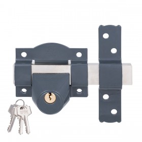 Chiavistello di sicurezza Fac 03014030 Grigio scuro Acciaio 38 mm