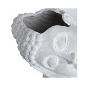 Vaso 33 x 25 x 30 cm Ceramica Crema