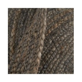 Tappeto Grigio Juta 120 x 120 cm