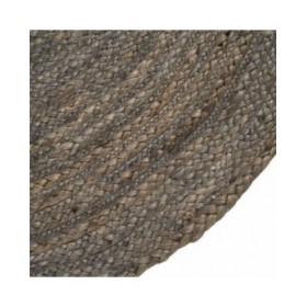 Tappeto Grigio Juta 120 x 120 cm