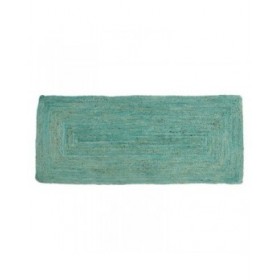 Tappeto Azzurro Juta 170 x 70 cm
