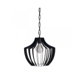 Lampadario 35 x 35 x 31 cm Nero Metallo