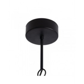 Lampadario 35 x 35 x 31 cm Nero Metallo