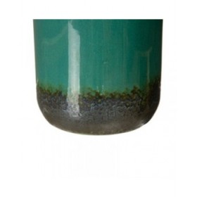 Vaso 15,5 x 15,5 x 30 cm Ceramica Blu scuro