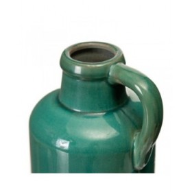 Vaso 15,5 x 15,5 x 30 cm Ceramica Blu scuro