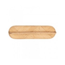 Portasciugamani 62,5 x 10,5 x 18,5 cm Naturale Rattan