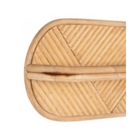 Portasciugamani 62,5 x 10,5 x 18,5 cm Naturale Rattan