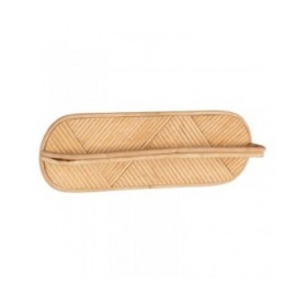 Portasciugamani 62,5 x 10,5 x 18,5 cm Naturale Rattan