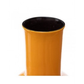Vaso 18 x 18 x 46,5 cm Ceramica Giallo