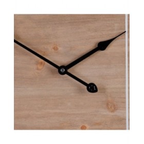 Orologio da Parete Naturale Legno di abete 60 x 5 x 60 cm