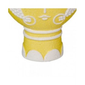 Vaso 19 x 9 x 22 cm Ceramica Giallo