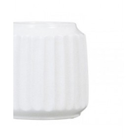 Vaso Ceramica 16 x 16 x 16 cm Bianco