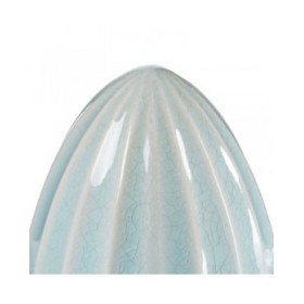 Statua Decorativa 17,5 x 17,5 x 25,5 cm Turchese