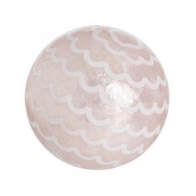 Palle CAPIZ Decorazione Rosa 10 x 10 x 10 cm (8 Unità)