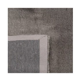 Tappeto 80 x 150 cm Grigio Poliestere