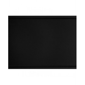 Scaffale BRICK 55 x 30 x 132 cm Cristallo Nero Metallo