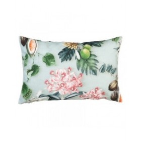 Cuscino Turchese 100 % cotone 60 x 40 cm Orchidea