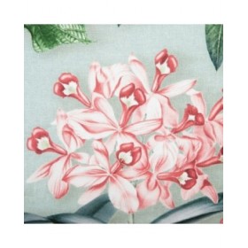Cuscino Turchese 100 % cotone 60 x 40 cm Orchidea