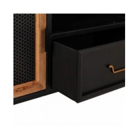 Credenza Alexandra House Living Nero 34 x 45 x 120 cm