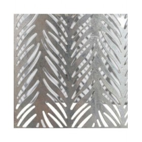 Lampadario 29,5 x 29,5 x 30 cm Nero Metallo Argento Ferro 220 V 240 V