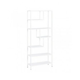 Scaffale SQUARE Metallo Bianco 80 x 26 x 180 cm