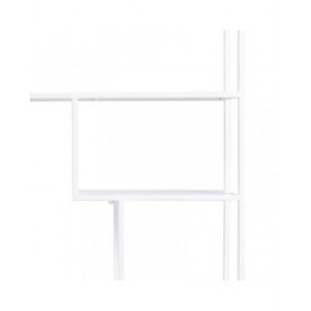 Scaffale SQUARE Metallo Bianco 80 x 26 x 180 cm