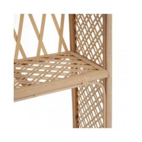 Scaffale RATÁN 64 x 34,5 x 171 cm Naturale Bambù