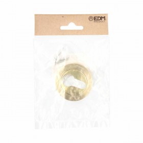 Buco della serratura EDM 85447 Pera 707 Alluminio Raso Ø 50 x 10 mm