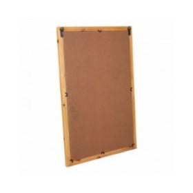 Specchio da parete Alexandra House Living Nero 2 x 90 x 60 cm Rettangolare