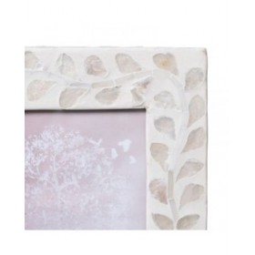 Portafoto Beige Madreperla 17 x 22 cm Legno MDF