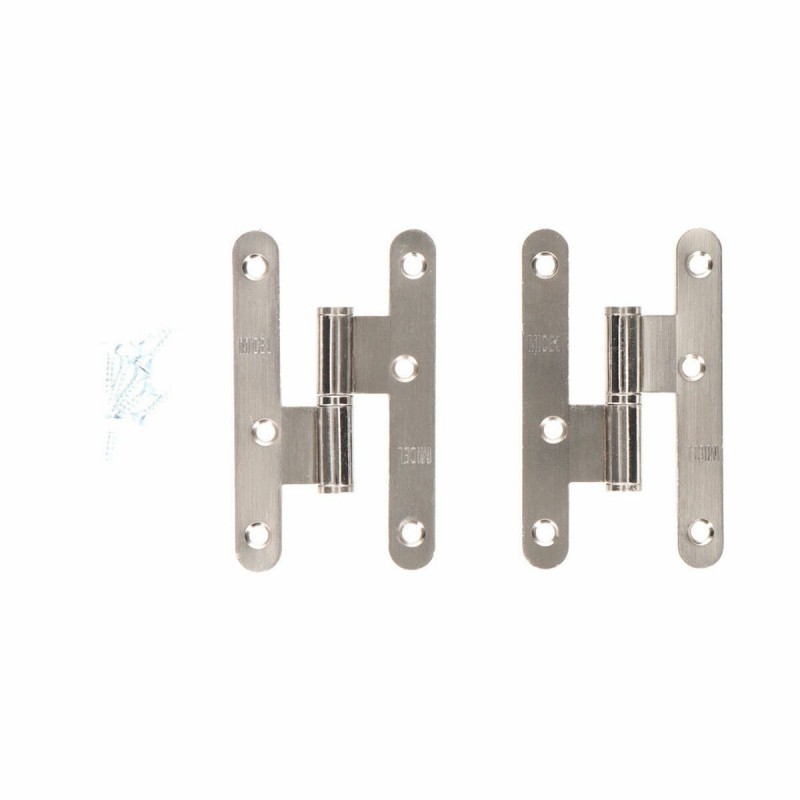 Cerniera EDM 85483 PN07 Acciaio inossidabile 100 x 58 mm Sinistra