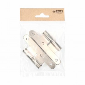 Cerniera EDM 85483 PN07 Acciaio inossidabile 100 x 58 mm Sinistra