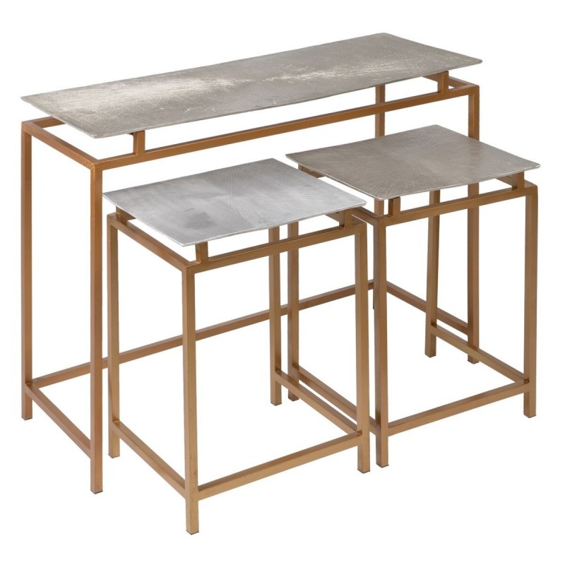 Set di mobili Dorato Argentato 109 x 38,1 x 78,7 cm