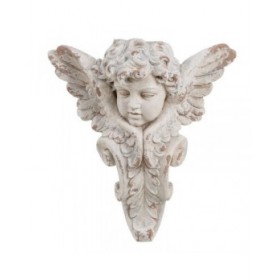 Scultura Bianco Resina Ossido di magnesio 60 x 25 x 68 cm