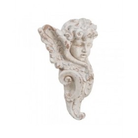 Scultura Bianco Resina Ossido di magnesio 60 x 25 x 68 cm