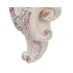 Scultura Bianco Resina Ossido di magnesio 60 x 25 x 68 cm