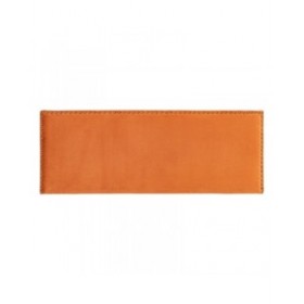 Testiera del Letto 160 x 6 x 60 cm Tessuto Sintetico Terracotta