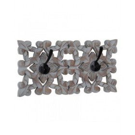 Appendiabiti da parete 30 x 6,25 x 15,25 cm DMF