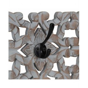 Appendiabiti da parete 30 x 6,25 x 15,25 cm DMF