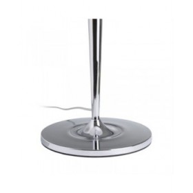 Lampada da tavolo Bianco Argentato Metallo Cristallo Ferro Hierro/Cristal 60 W 220 V 240 V 220 -240 V 28 x 28 x 56 cm
