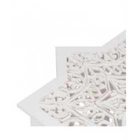 Tavolino da Caffè 90 x 90 x 46 cm 2 Unità DMF