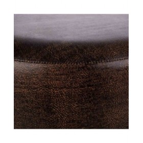 Sgabello Alexandra House Living Marrone Poliuretano Legno MDF 40 x 29 x 40 cm