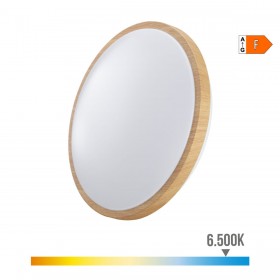 Applique Plafoniera LED EDM 32540 F 18 W 1820 Lm Circolare Superficie (6400 K)